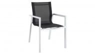 Delia chair white/textilene