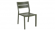Delia dining w/o armrest moss