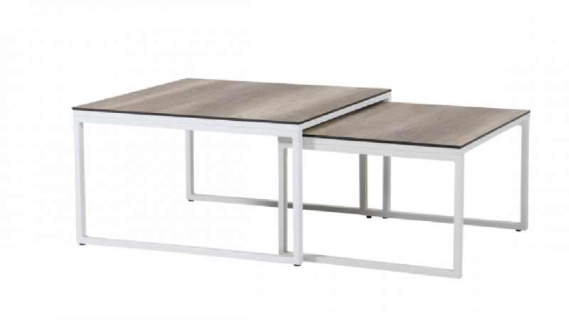 Talance table base 71x59 white