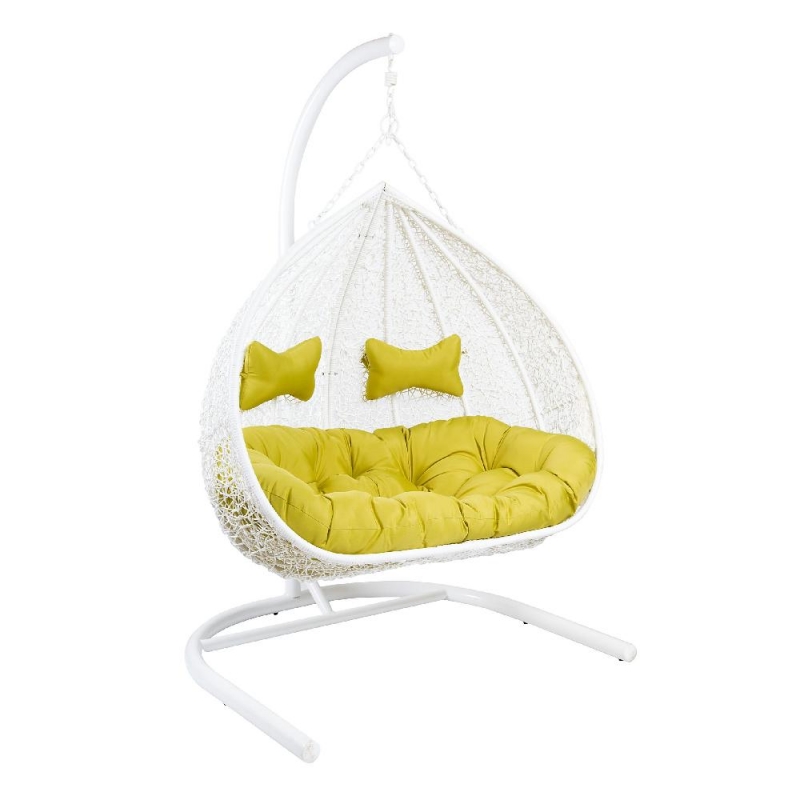 Кресло подвесное для двоих GEMINI White